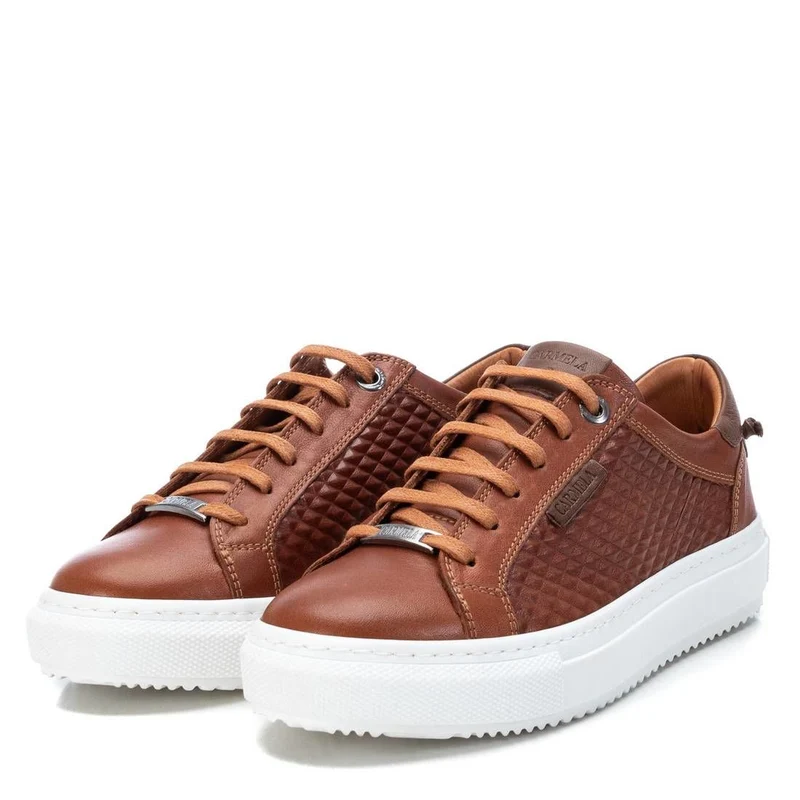 Carmela Mode-Sneaker aus Leder für Damen – Kamel