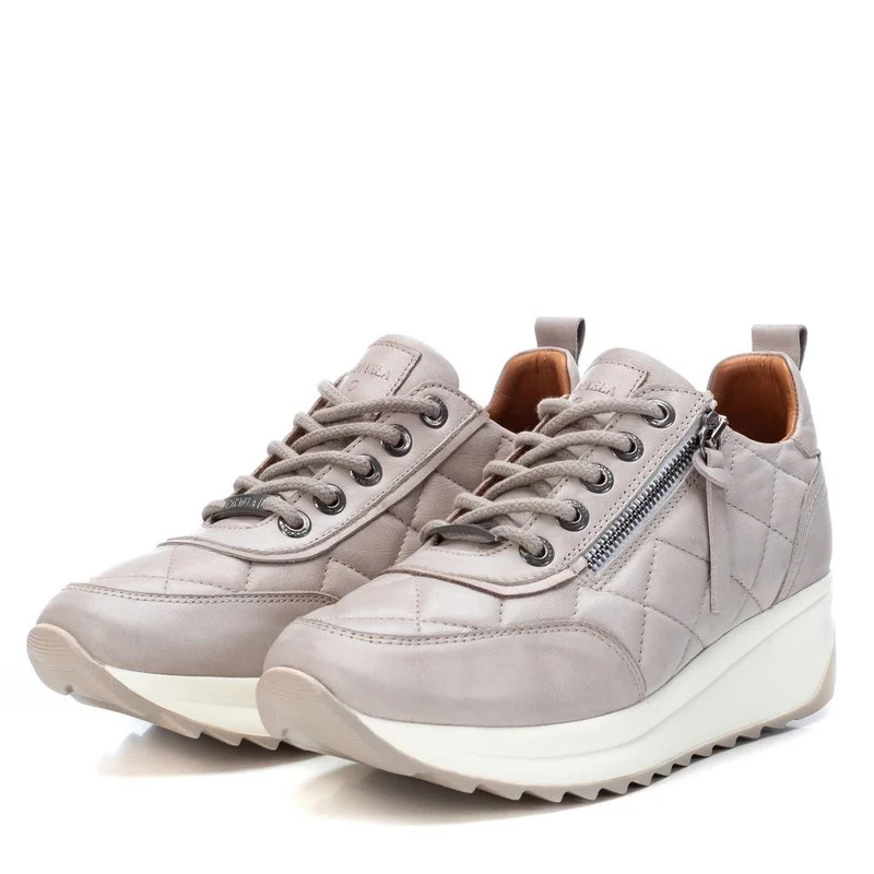 Carmela Mode-Sneaker aus Leder für Damen – Ice