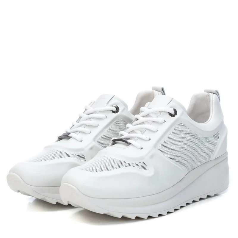 Carmela Mode-Sneaker aus Leder für Damen – Weiß