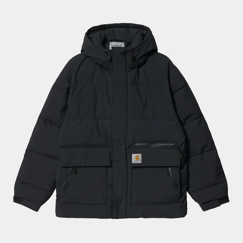 Carhartt WIP Herren Murno Pufferjacke – Schwarz