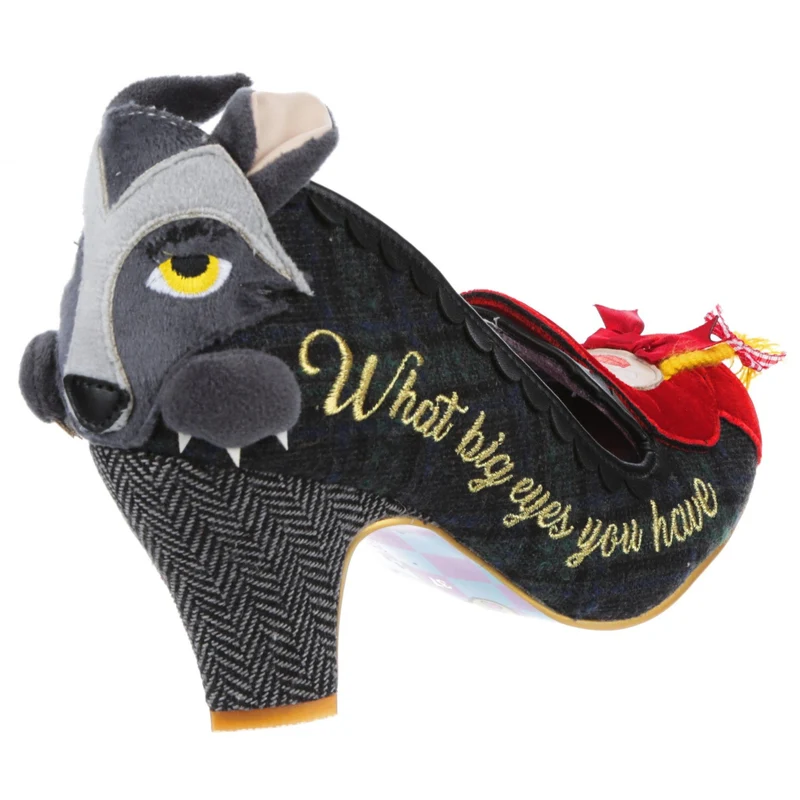 Irregular Choice Damen Visiting Grandma High Heel – Schwarz