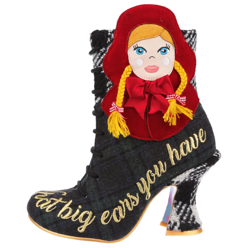 Irregular Choice Damen Little Red High Heel - Schwarz