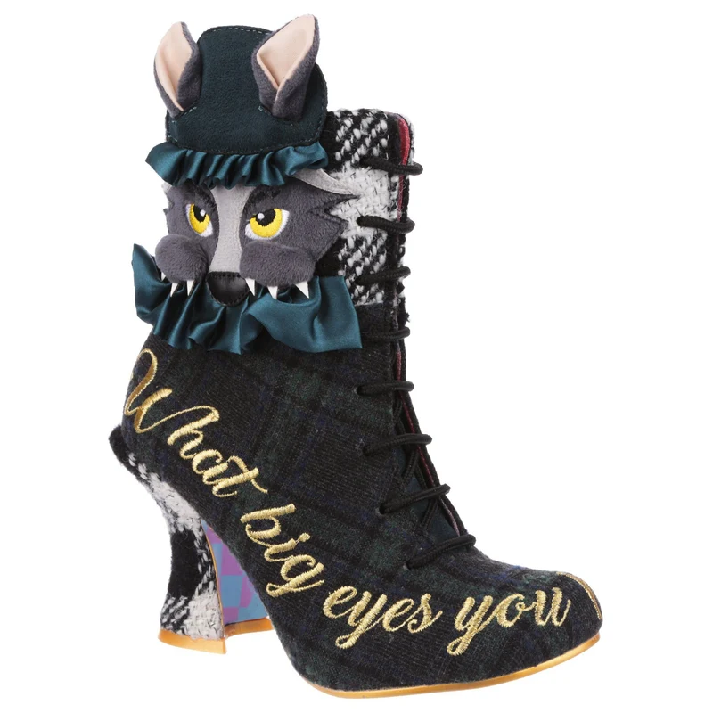 Irregular Choice Damen Little Red High Heel - Schwarz