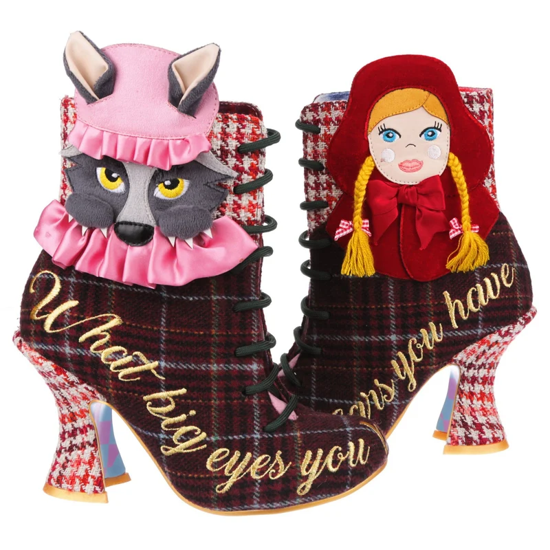 Irregular Choice Little Red High Heel für Damen – Schokolade