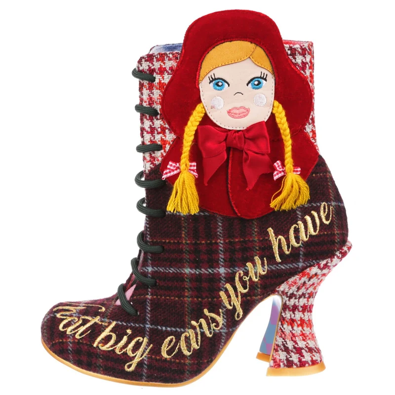 Irregular Choice Little Red High Heel für Damen – Schokolade