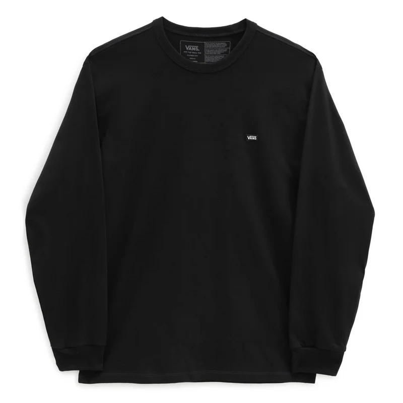 VANS Unisex Off The Wall Langarm-T-Shirt – Schwarz