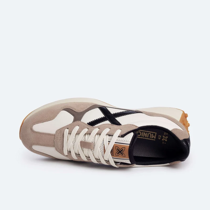 Munich Herren Road 01 Trainer – Weiß / Grau