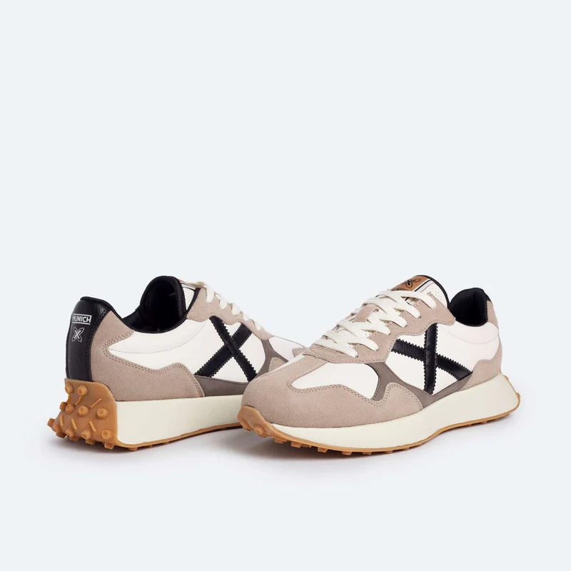 Munich Herren Road 01 Trainer – Weiß / Grau