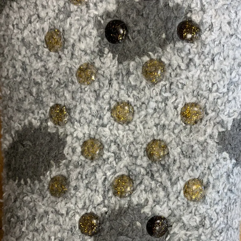 Bramble Panda-Lounge-Socke für Damen – Grau