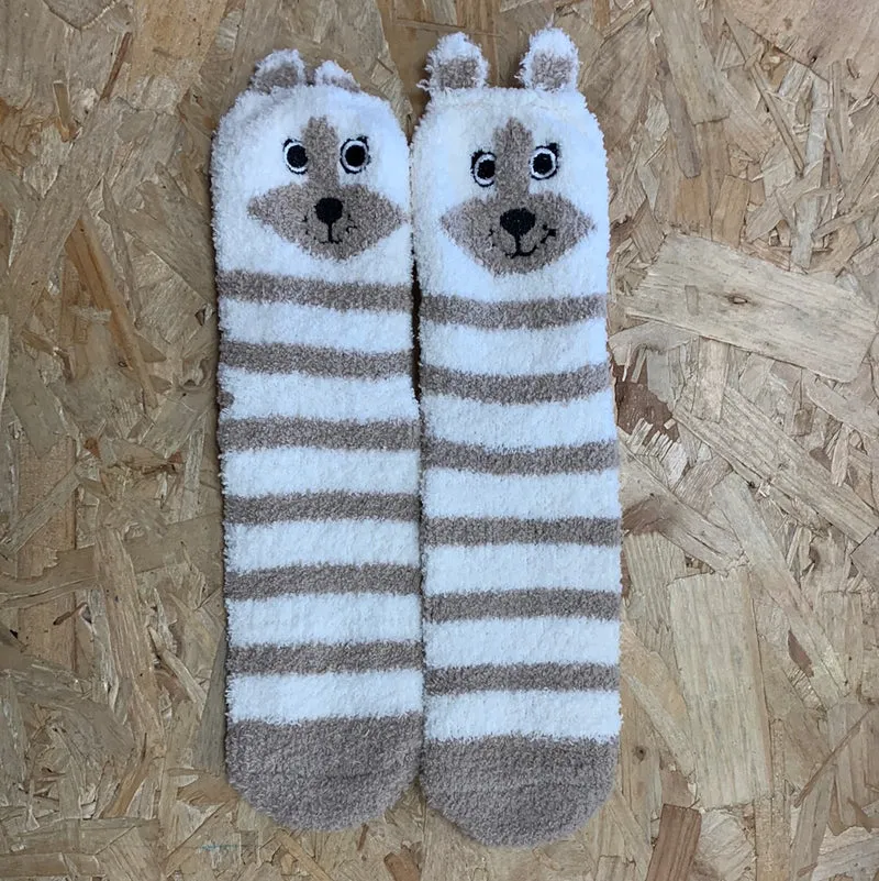 Bramble Flauschige Bärensocken für Damen