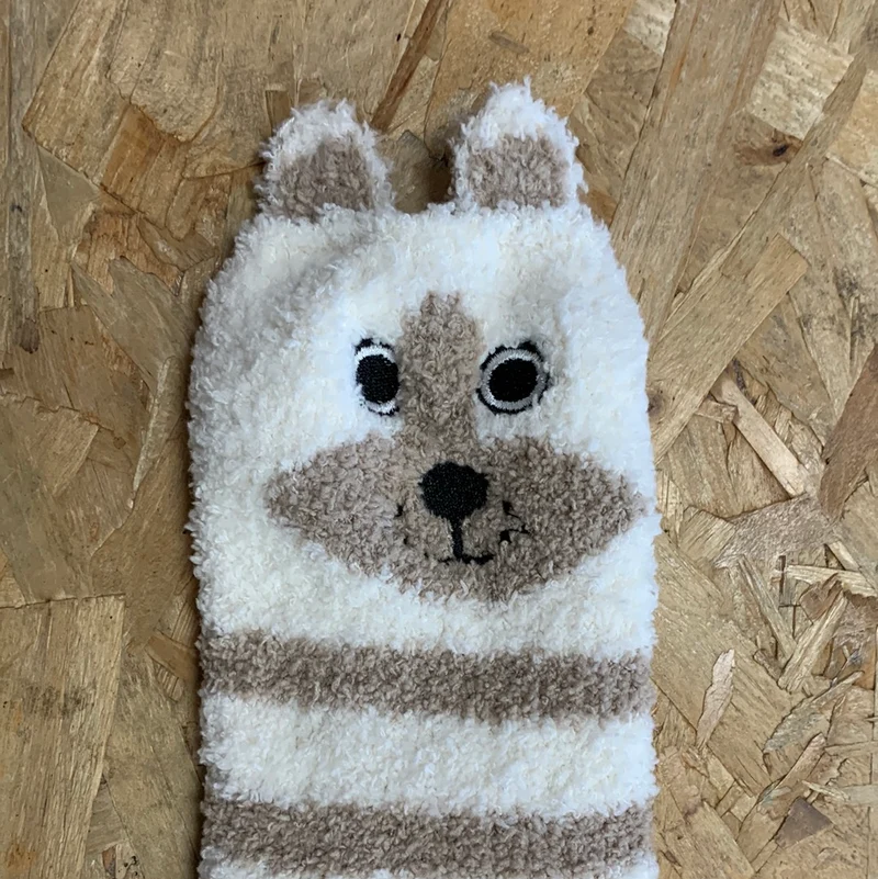 Bramble Flauschige Bärensocken für Damen