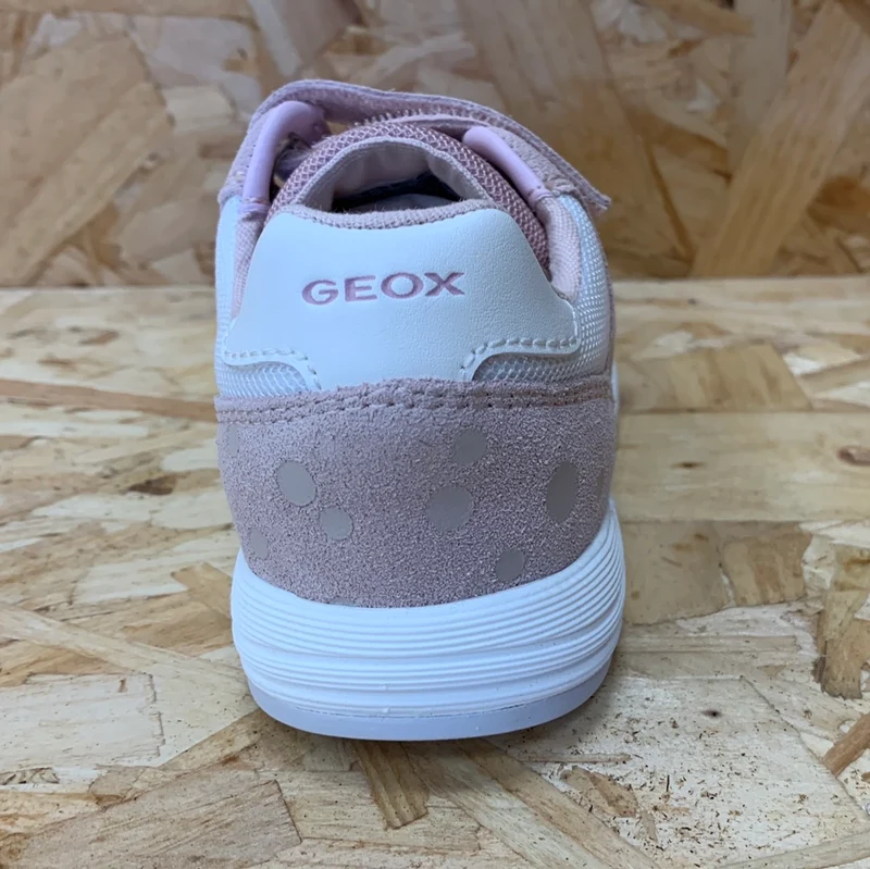 Geox Kleinkinder B Alben GA Ledertrainer – Hellrosa