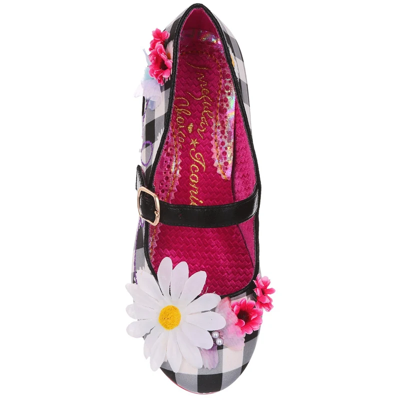 Irregular Choice Damen „Blue Skies“ Mid Heel – Schwarz
