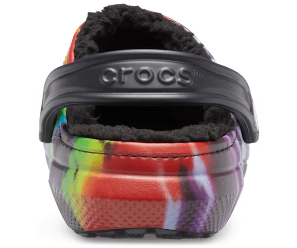 Crocs Unisex-Klassiker Lined Clog - Batik / Schwarz