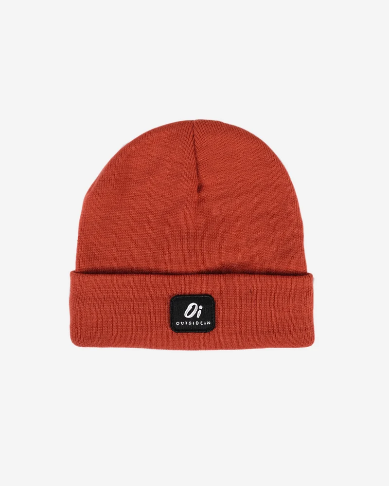 Outside In Orangefarbene Unisex-Thermomütze – Orange