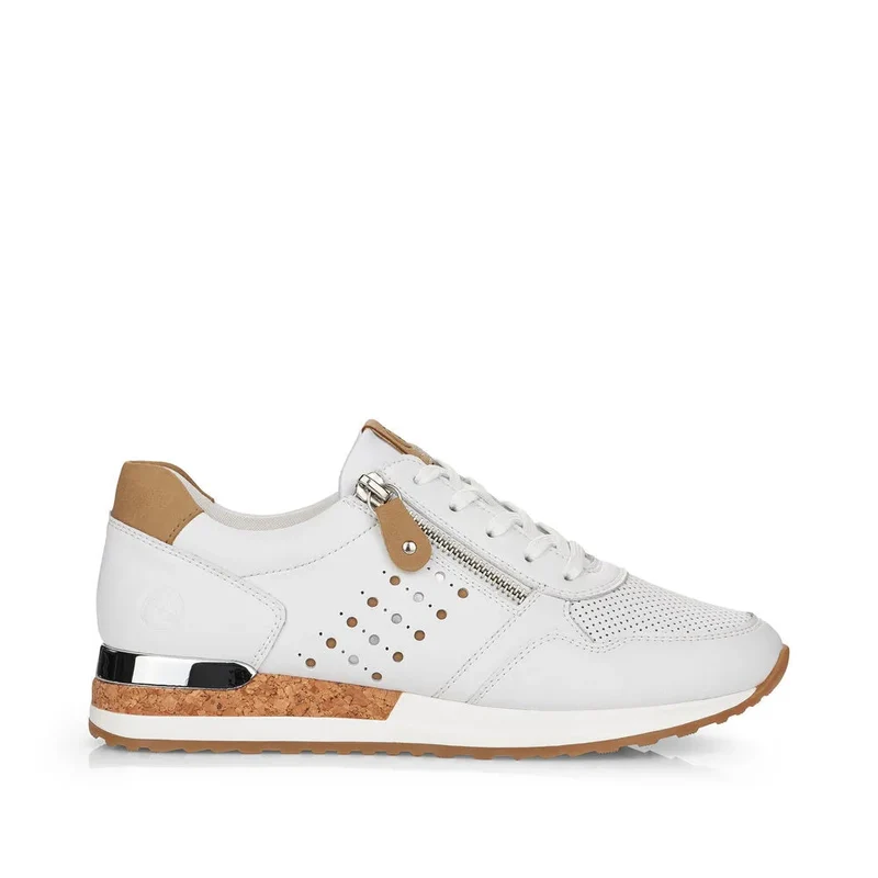 Remonte Modische Damen-Sneaker – Weiß