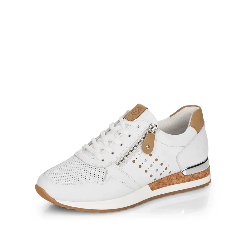 Remonte Modische Damen-Sneaker – Weiß