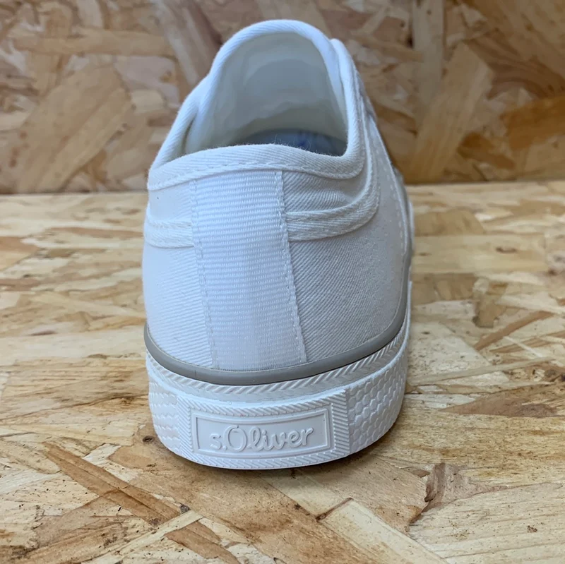 S. Oliver Damenmode-Trainer – Weiß