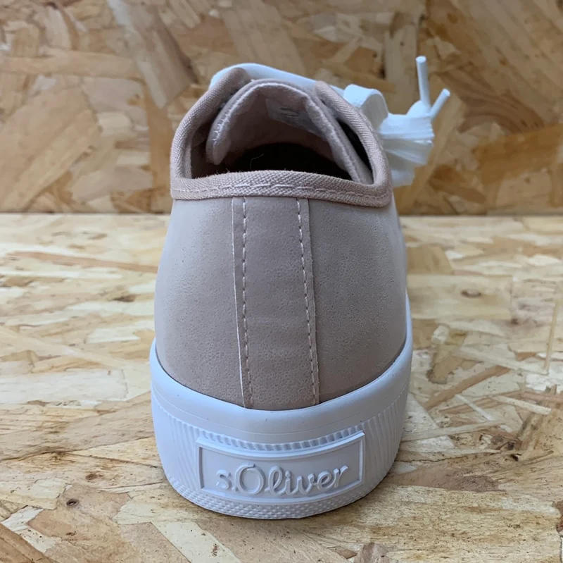 S.Oliver Damenmode-Plateau-Trainer – zartes Rosa