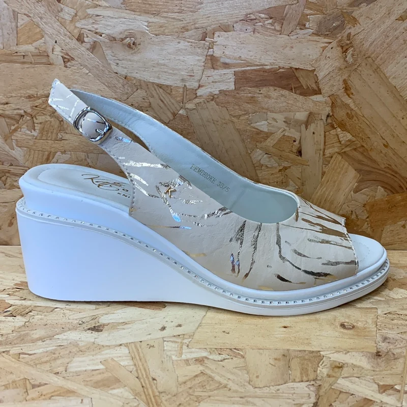 Kate Appleby Pembroke-Sandale für Damen – Sandmarmor