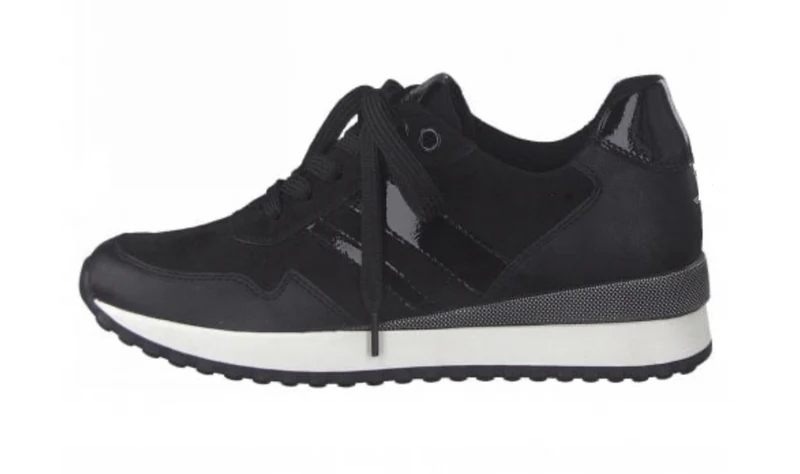 Marco Tozzi Damen Trainer - Schwarz