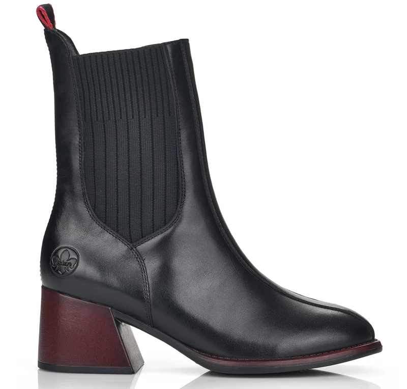 Rieker Damen-Stiefelette - Schwarz