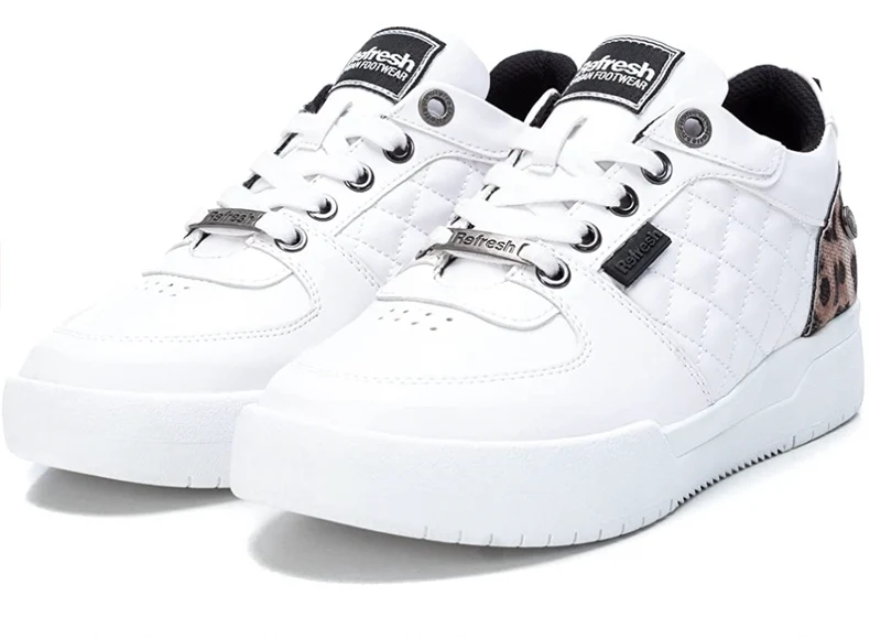 Refresh Modischer Damen-Sneaker – Weiß