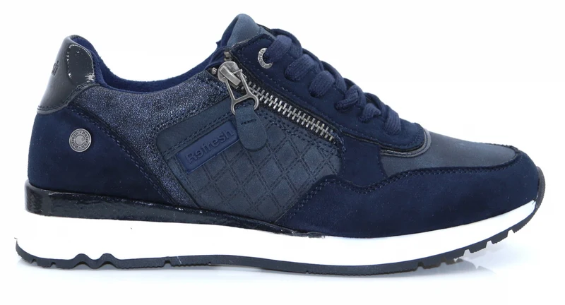 Refresh Modischer Damen-Sneaker – Marineblau