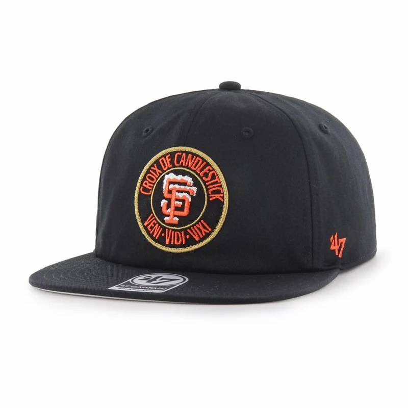 '47 Brand Unisex San Francisco Giants Thrasher Cap – Schwarz