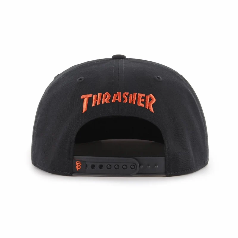'47 Brand Unisex San Francisco Giants Thrasher Cap – Schwarz