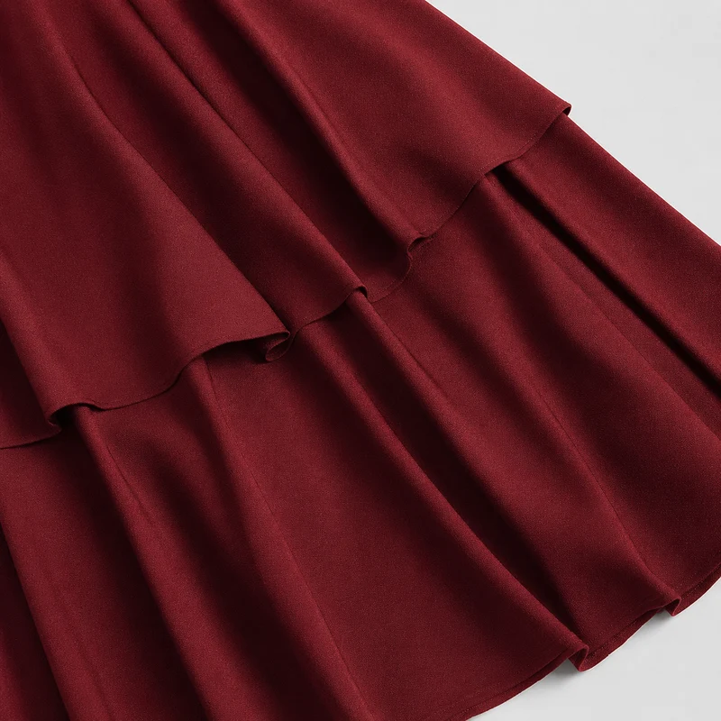 Damen One-Shoulder Minikleid mit Rüschen