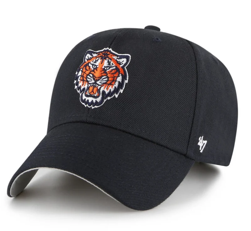 '47 Brand Unisex Detroit Tigers Unisex-Kappe – Marineblau