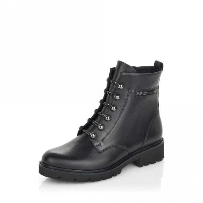 Remonte Pelzgefütterte Damenstiefel - Schwarz
