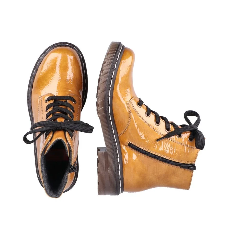 Rieker Damenmode-Stiefelette – Gelb