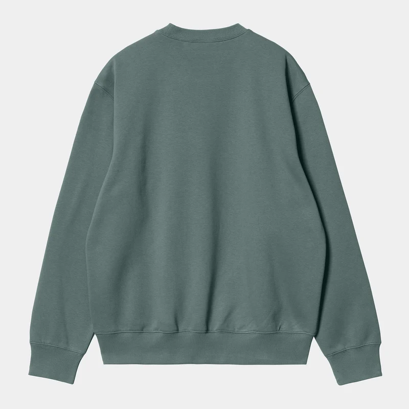 Carhartt WIP Herren Carhartt WIP Sweat Top - Eukalyptus / Fraiser
