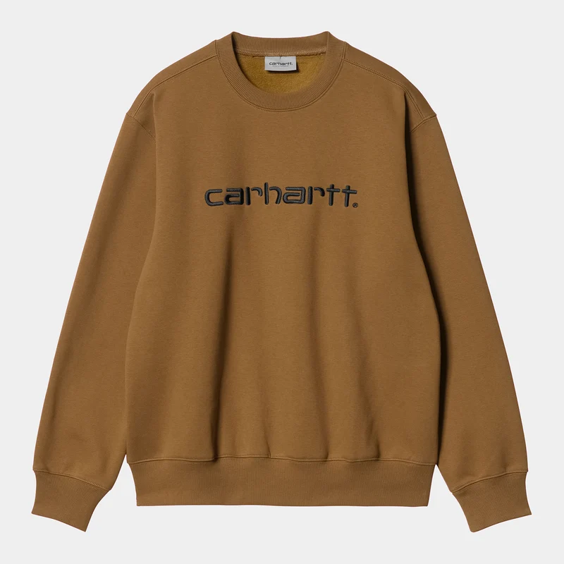 Carhartt WIP Herren Carhartt WIP Sweat-Top – Hamilton Brown