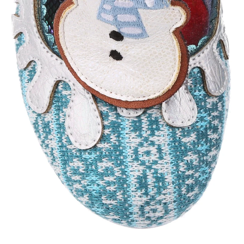 Irregular Choice Damen Frosty Friends Mittelhoher Absatz – Blau