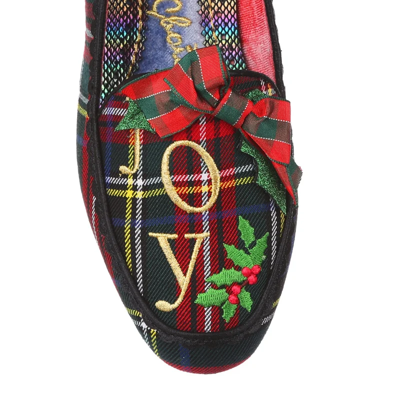 Irregular Choice Damen Fireside Chat Flat – Schwarz