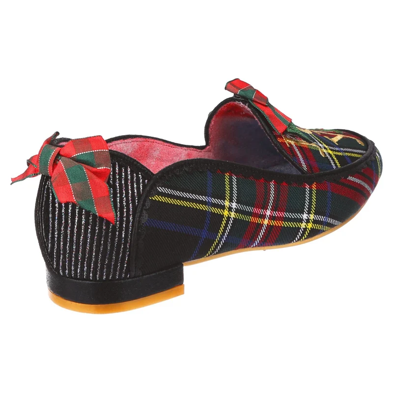 Irregular Choice Damen Fireside Chat Flat – Schwarz