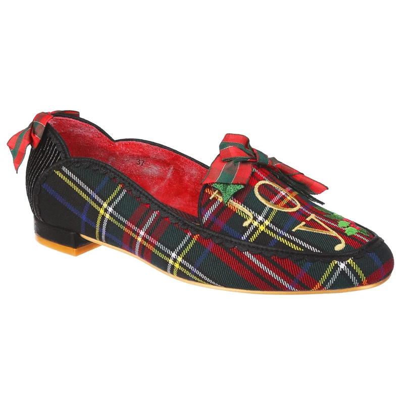 Irregular Choice Damen Fireside Chat Flat – Schwarz