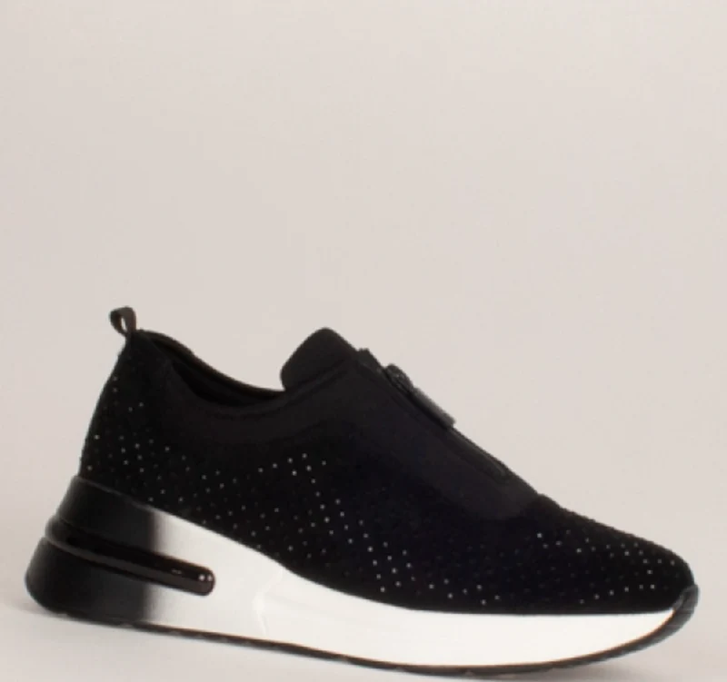 Una Healy Damen Love Hurts Fashion Sneaker – Schwarz
