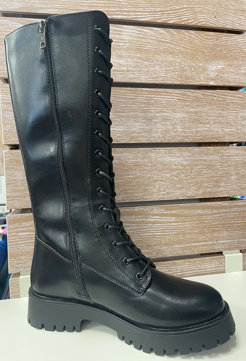 Una Healy Damen Love Walks In Fashion Hoher Stiefel – Schwarz