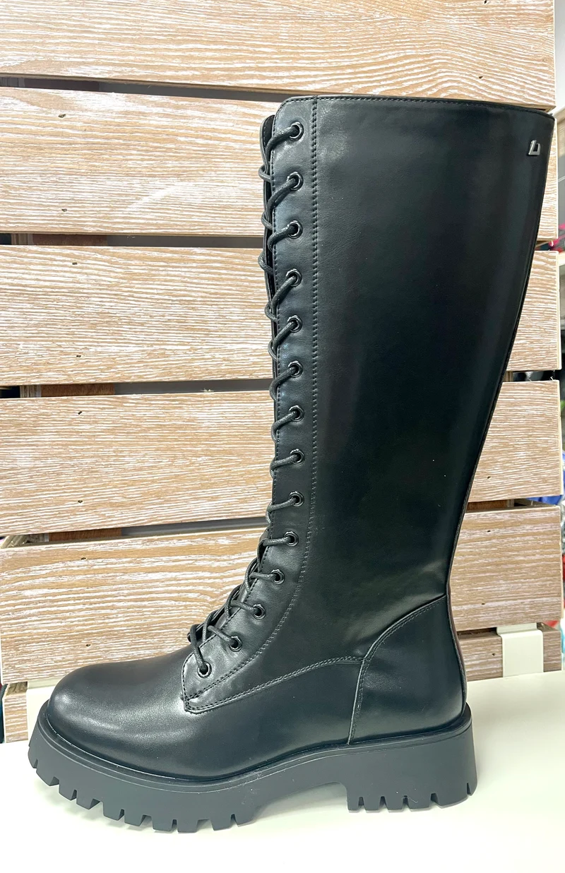 Una Healy Damen Love Walks In Fashion Hoher Stiefel – Schwarz