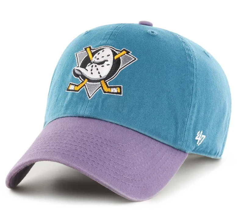 '47 Brand Unisex Anaheim Ducks Clean Up Cap – Dunkelblaugrün