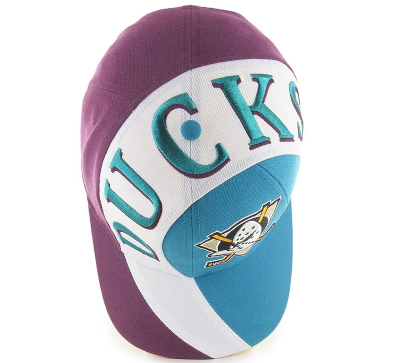 '47 Brand Unisex Anaheim Ducks Retro-Kappe – Pflaume