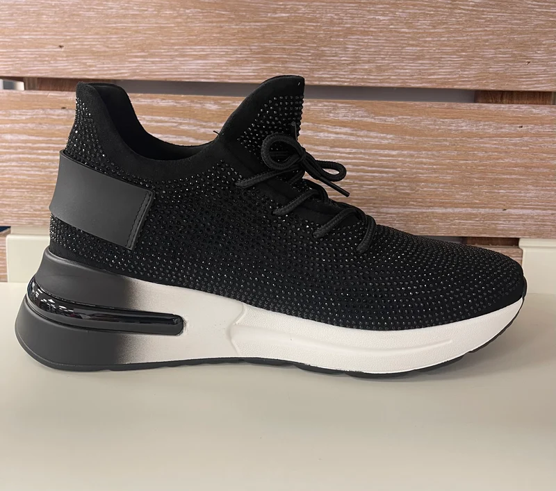 Una Healy Old Blue Fashion Sneaker für Damen – Schwarz