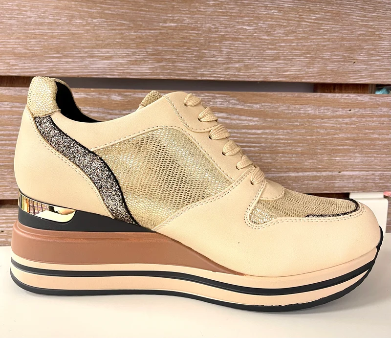 Una Healy Damen Ramblin Man Trainer - Pink Dust