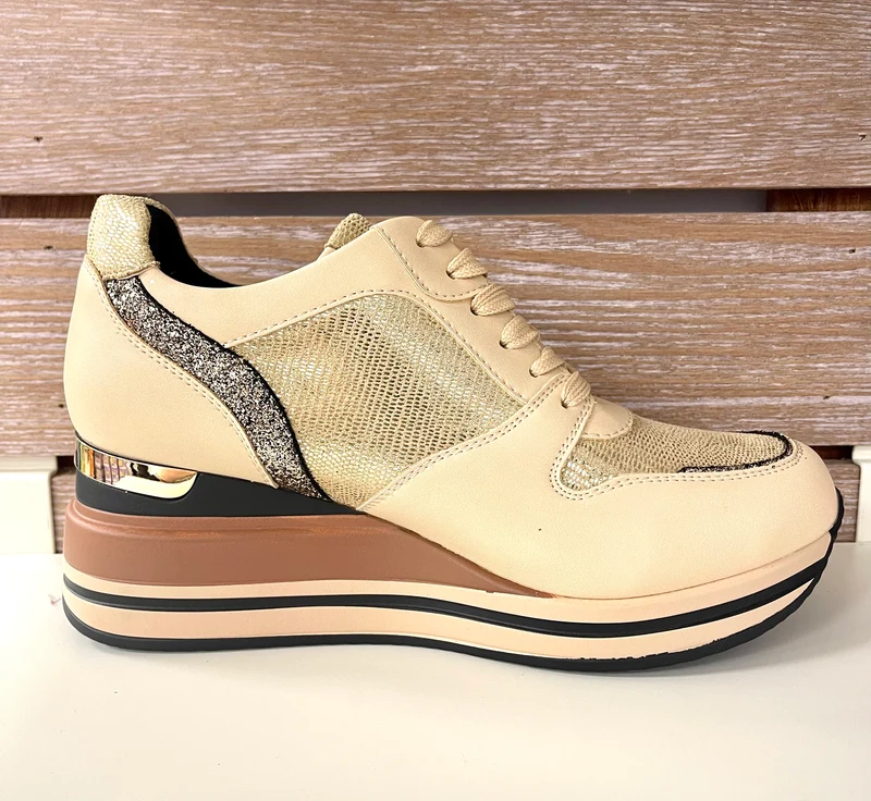 Una Healy Damen Ramblin Man Trainer - Pink Dust