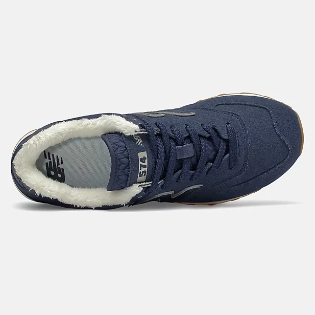 New Balance Damen 574 Fashion Trainer – Marineblau