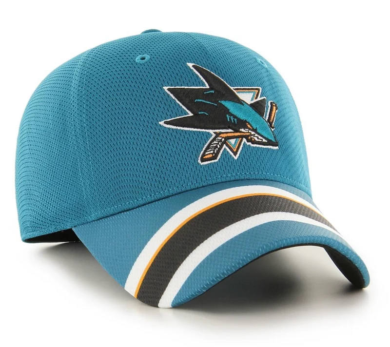 '47 Brand Unisex San Jose Sharks MVP DP-Kappe – Dunkelblaugrün